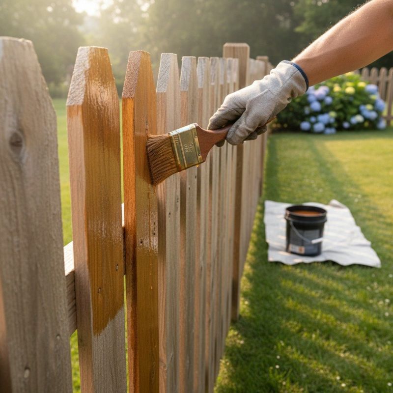 Cedar Fence Sealing in Redmond, WA