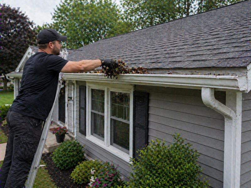 Clogged Gutter Clearing in Annapolis, MD